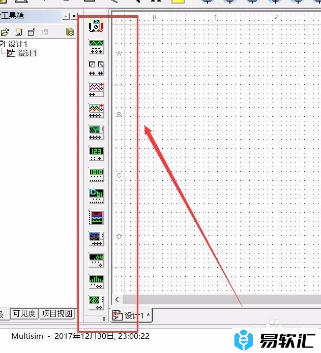 Multisim进行基本的电路仿真的方法