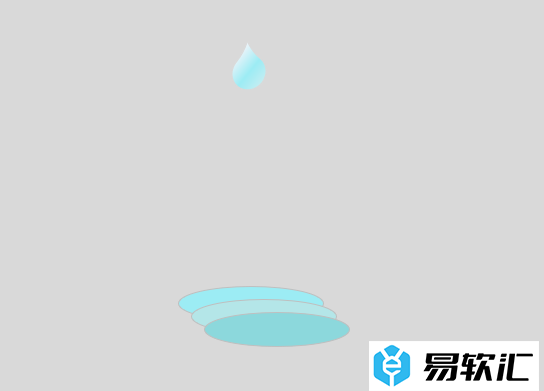 Powerpoint制作水滴下落形成水波效果的技巧
