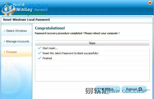 PassFab 4WinKey重置/删除Windows登录密码的方法