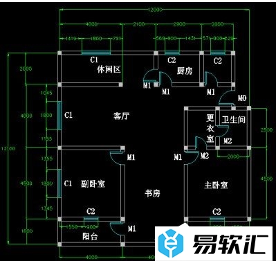 CAD迷你家装使用：五步绘制室内平面图