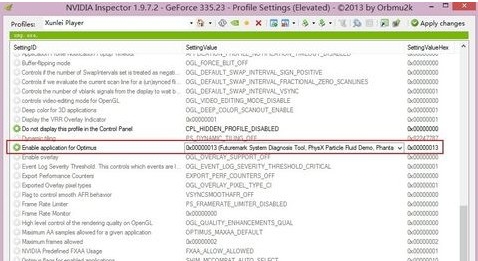 NVIDIA Inspector强制使用显卡的方法